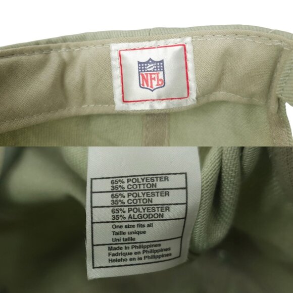 NFL Dallas Cowboys Football Strapback Adjustable Size Cap Baseball Hat Khaki - Picture 8 of 13